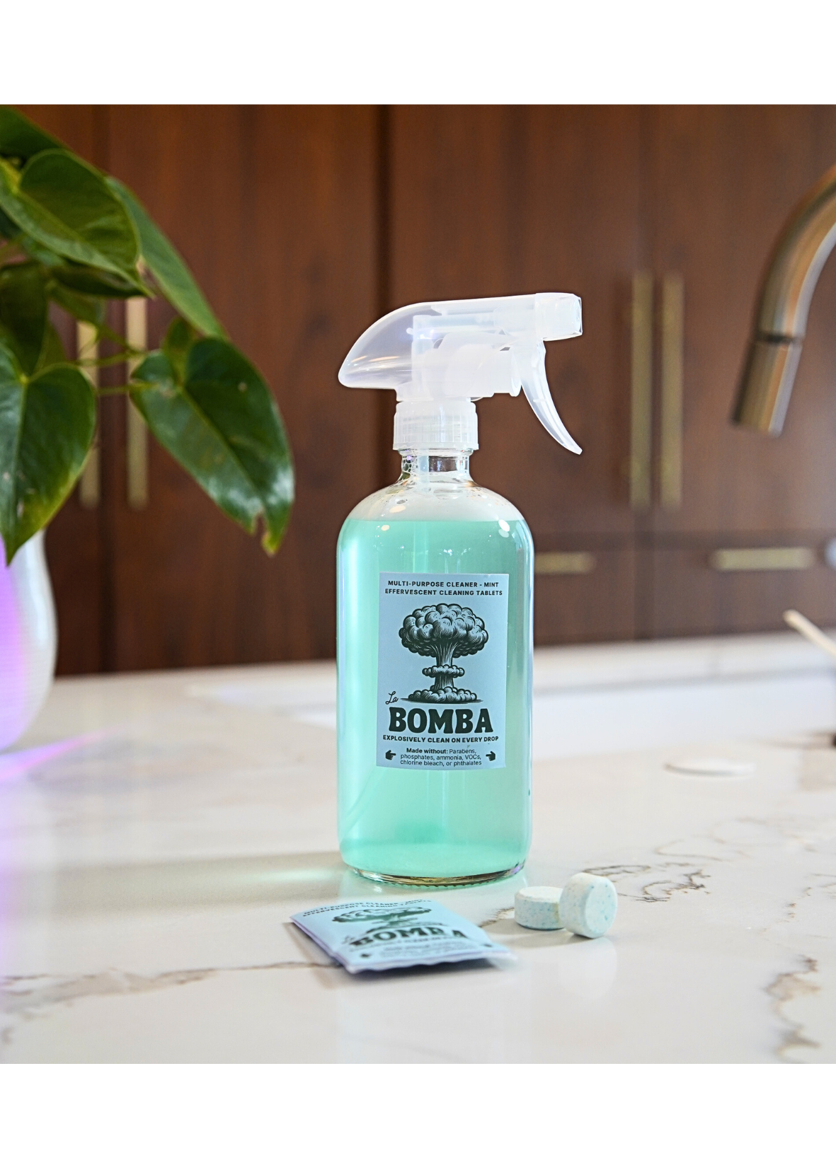 La Bomba Multi-Purpose Cleaner - 5 Tablets -  Mint